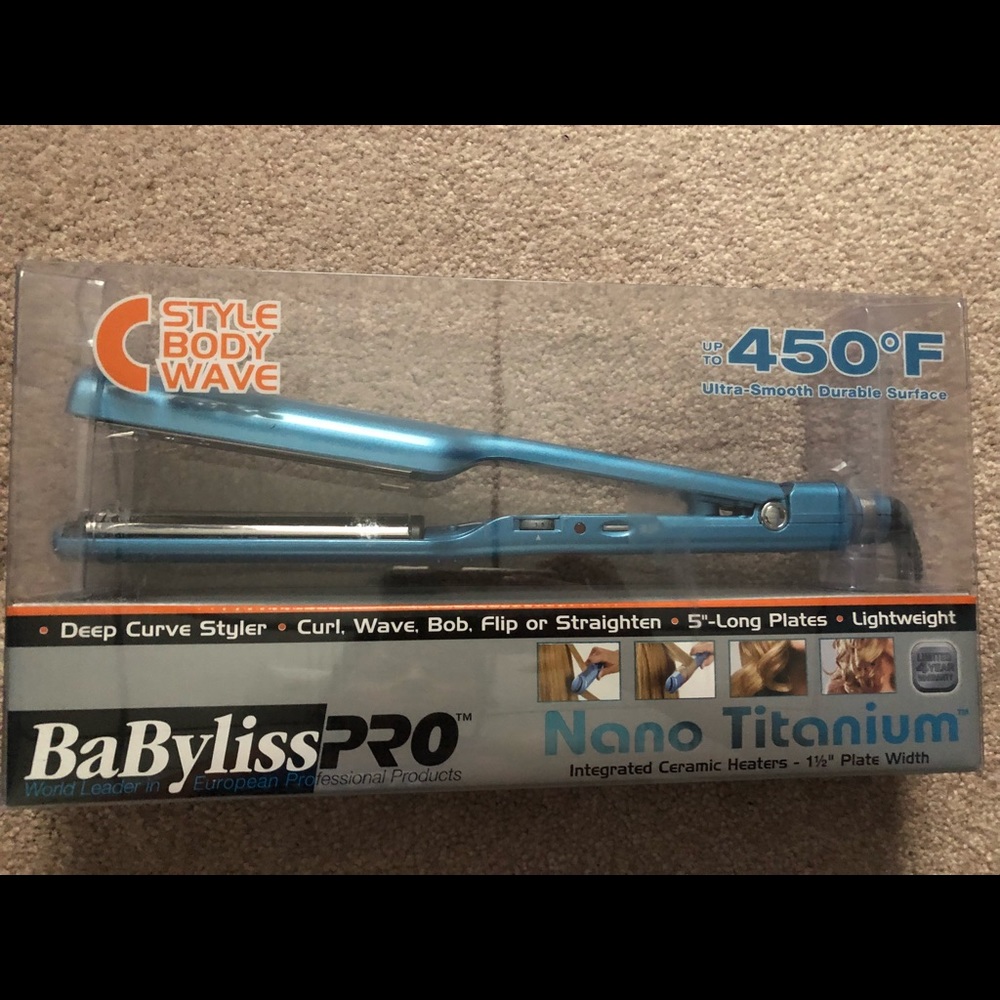 Babyliss nano titanium styler